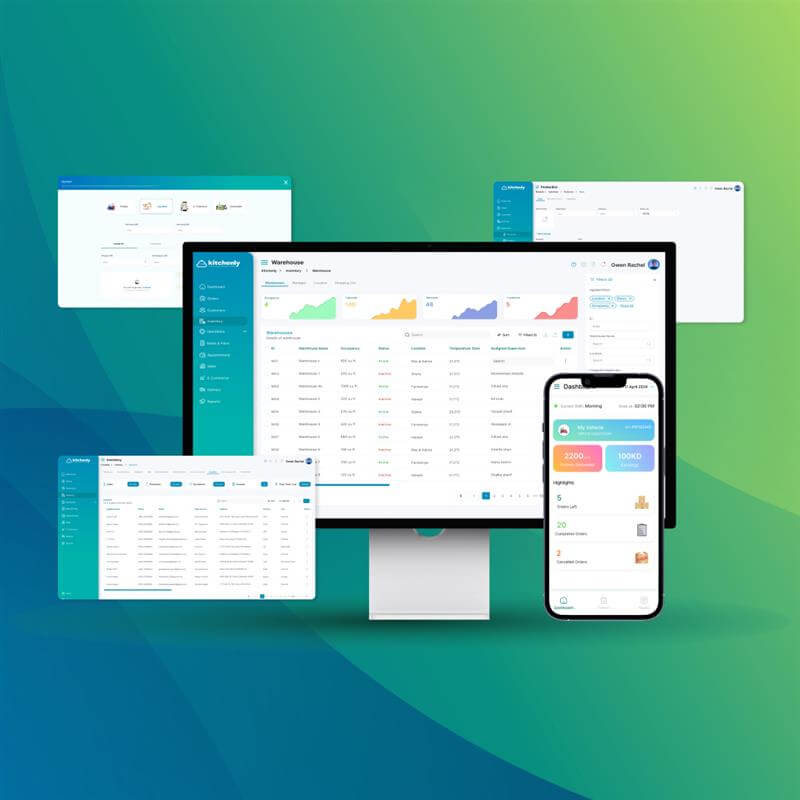 Cloud kitchen meals delivery system